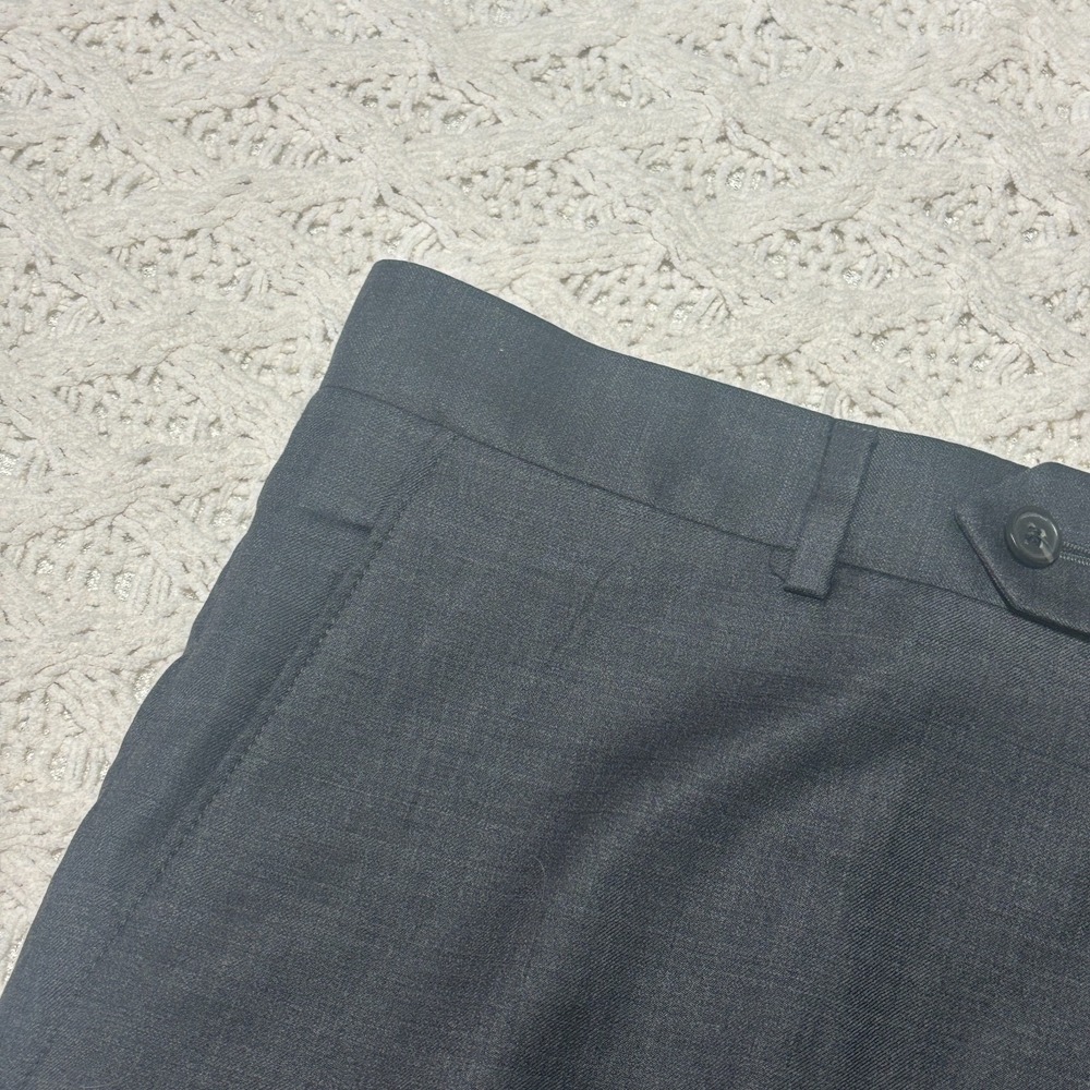 Samuelsohn Wool Suit Performance Super 130s Gray US Sz 40 W36x33 Canada - Picture 10 of 12